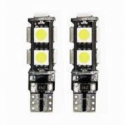 Trade Shop - Lampadine Di Posizione T10 Maxtech T-105050 12v 9led Canbus Ultra Luminose 6000k -