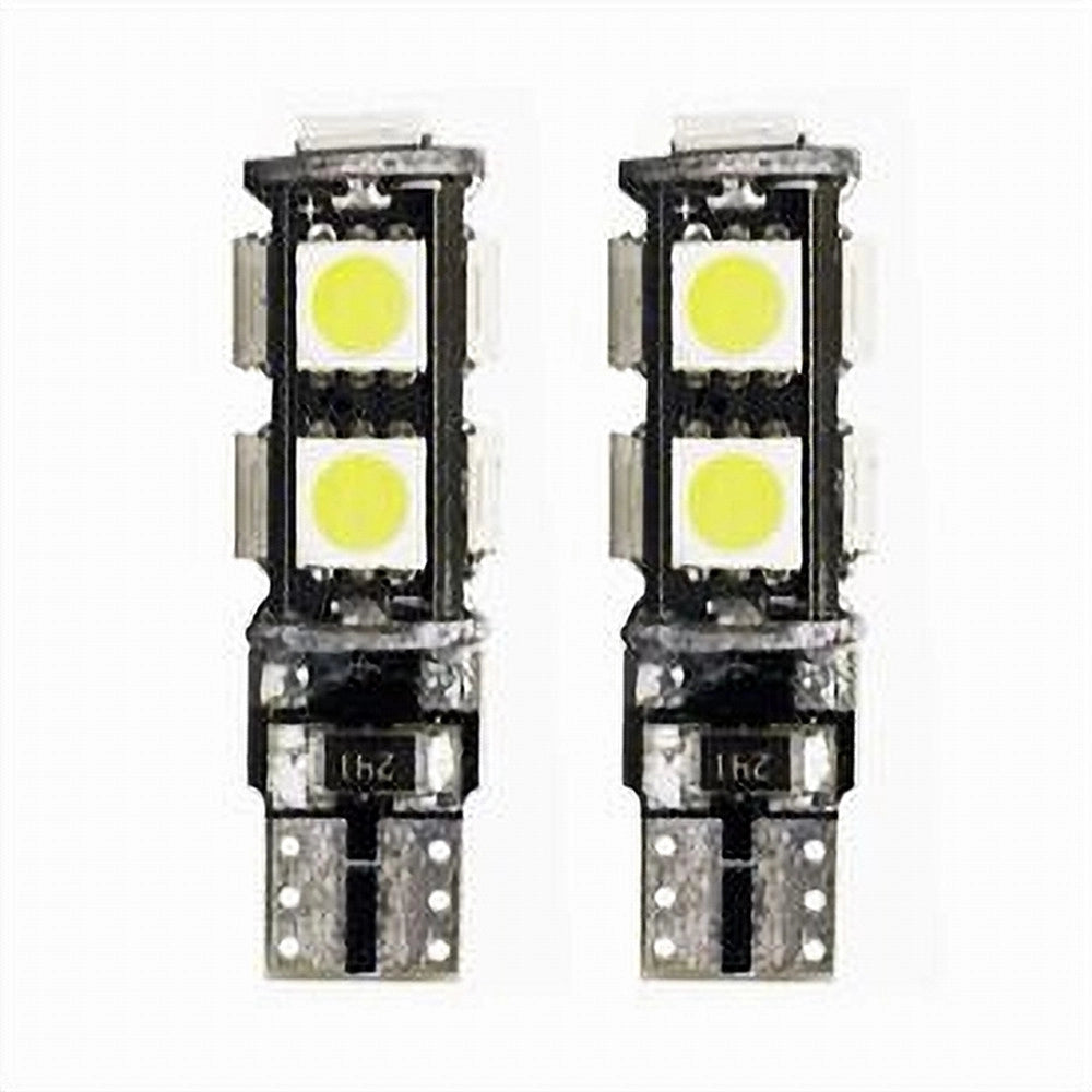 Trade Shop - Lampadine Di Posizione T10 Maxtech T-105050 12v 9led Canbus Ultra Luminose 6000k -