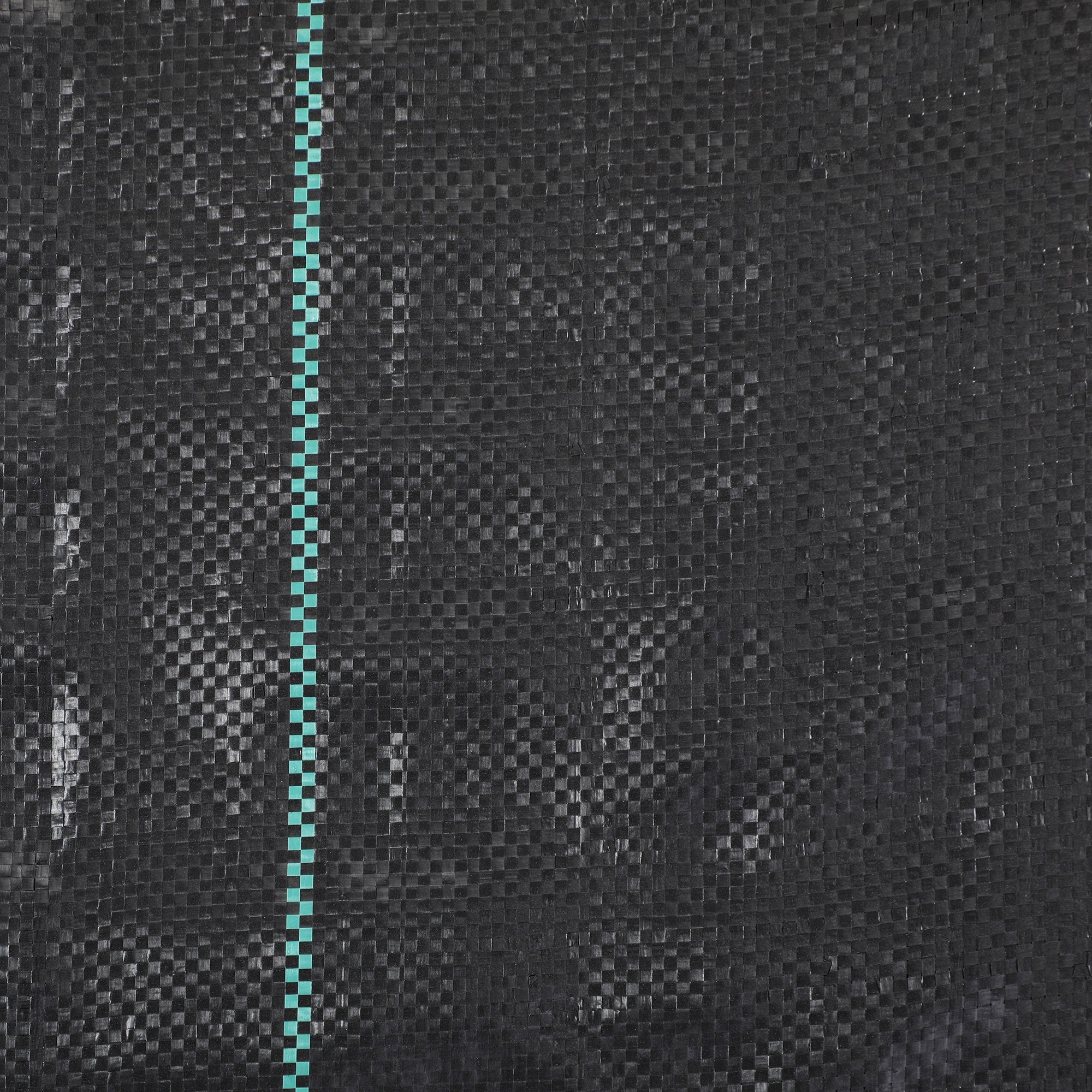 Telo per Pacciamatura 100x1 m Traspirante e Anti-UV in Polipropilene Nero