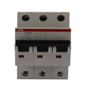 Interruttore magnetotermico 3 poli 3 moduli curva C 16A 10KA ABB