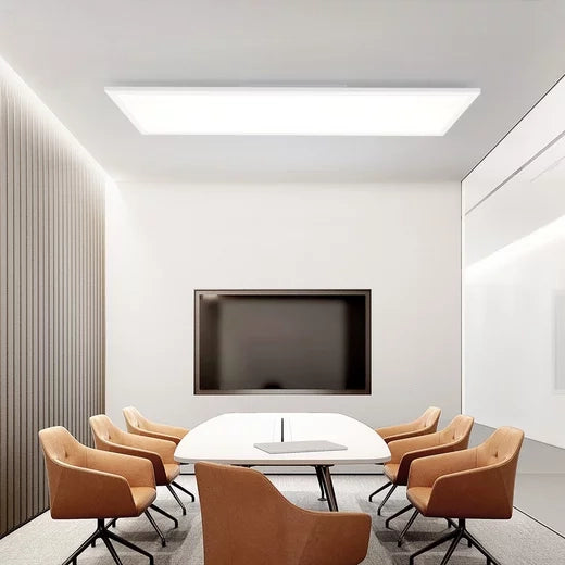ZMH Lampada da soffitto plafoniera LED dimmerabile pannello lungo RGB per soggiorno cucina festa