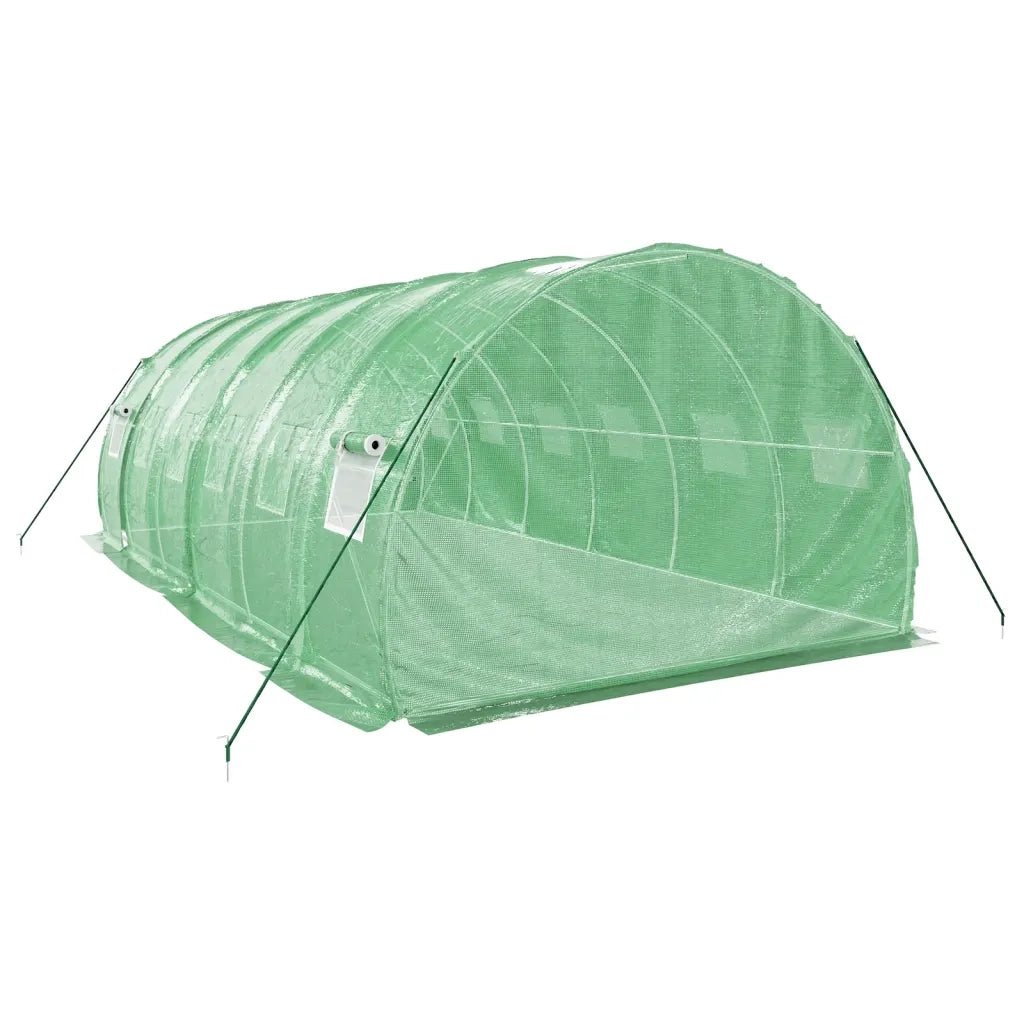 Serra con Telaio in Acciaio Verde 18 mÂ² 6x3x2 m