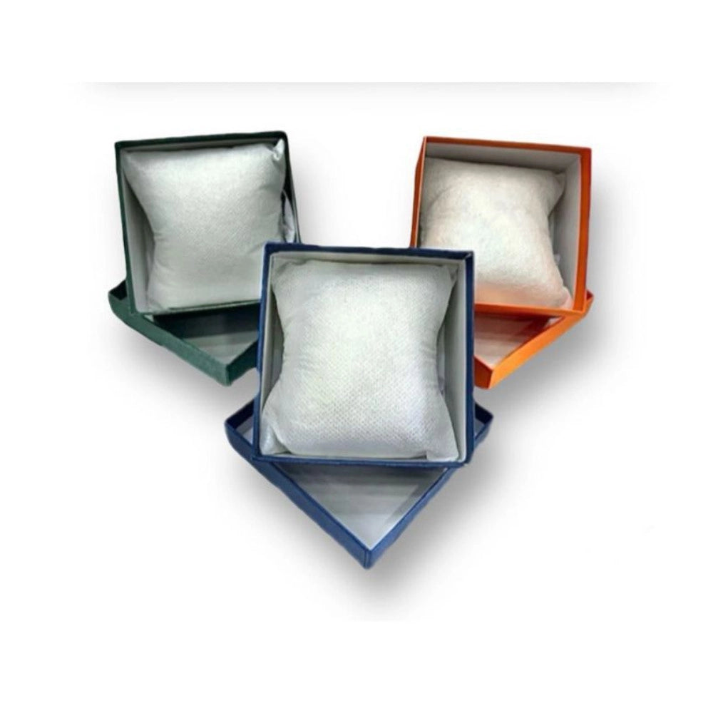 Trade Shop - Scatola Porta Orologio Rigida Con Cuscino Interno Elegante Confezione Regalo -