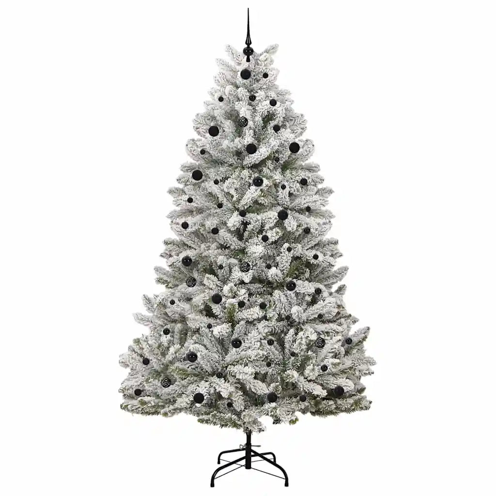 Albero di Natale | Decorazioni natalizie artificiale con 300 LED Verde e Bianco 240 cm