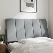 Cuscino Testiera Hanko Grigio Chiaro 100 cm in Tessuto CFW2297673