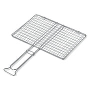 GRATICOLA DOPPIA IN ACCIAIO cm 27 x 37  - OMPAGRILL