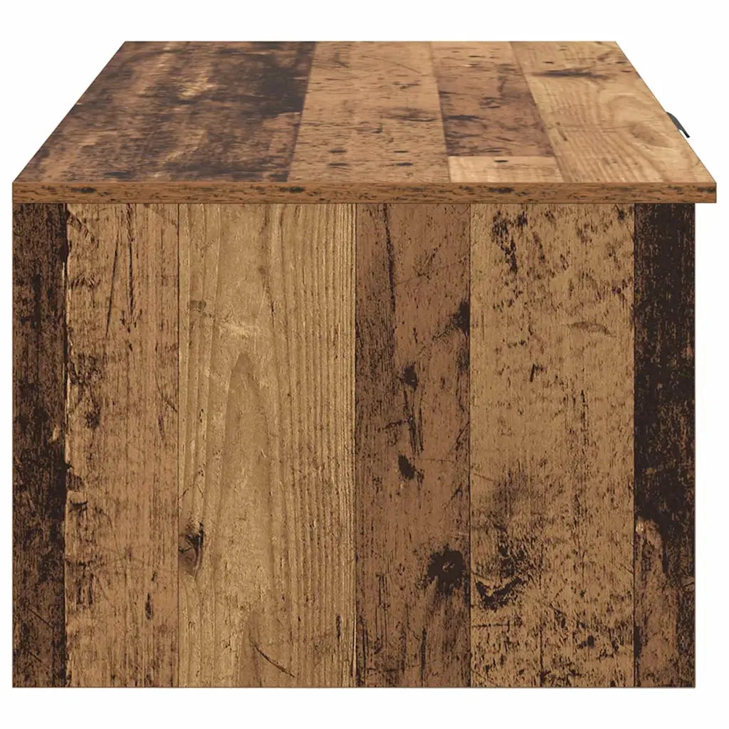 Tavolino da salotto con cassetto Legno vecchio 102 x 50 x 36cm 880519