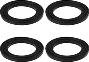 Kit di sigillatura per serbatoio carburante a 4 pezzi - Afdichting - Gomma - Adatto per 45cc/52cc/58cc - Installazione facile - Previene fughe - Gomma sigillante