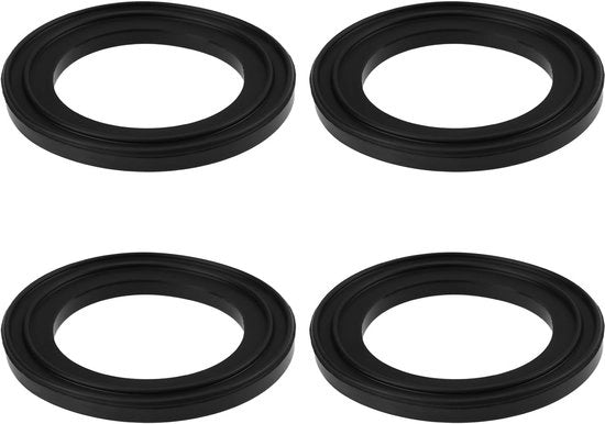 Kit di sigillatura per serbatoio carburante a 4 pezzi - Afdichting - Gomma - Adatto per 45cc/52cc/58cc - Installazione facile - Previene fughe - Gomma sigillante