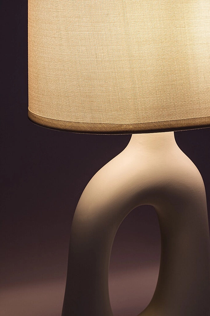 Lampada da tavolo Sylira bianca ceramica 1xE14 Rabalux
