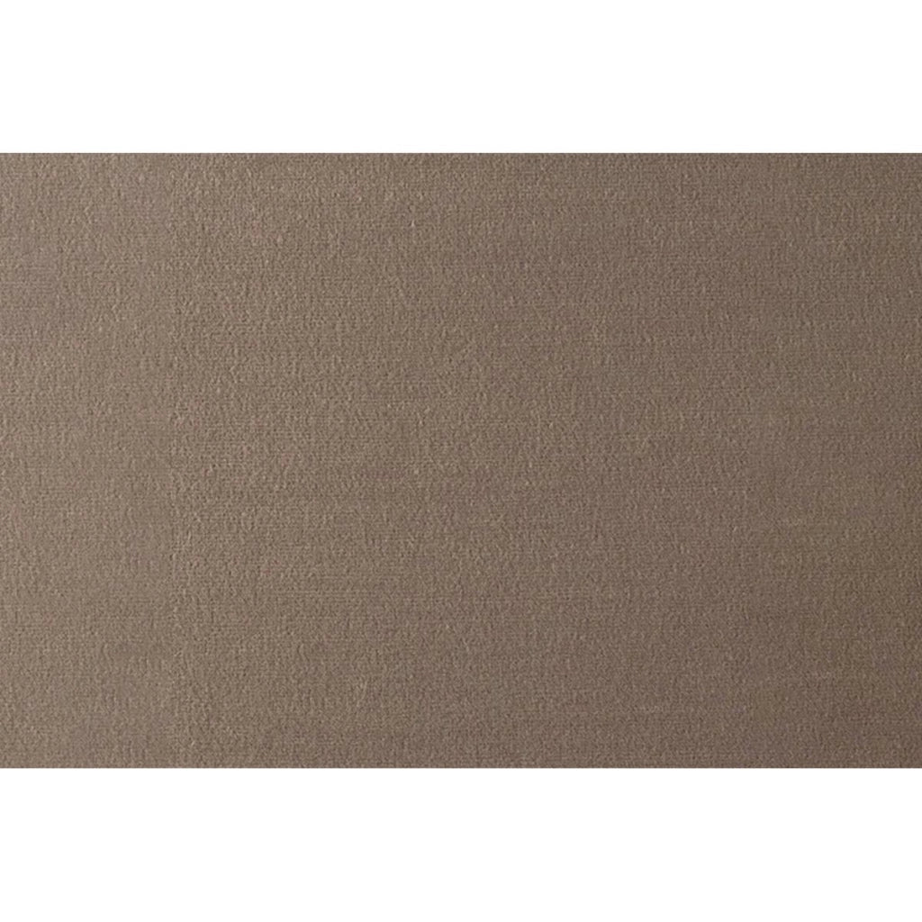 Testiera in tessuto velluto tortora imbottita L160 cm