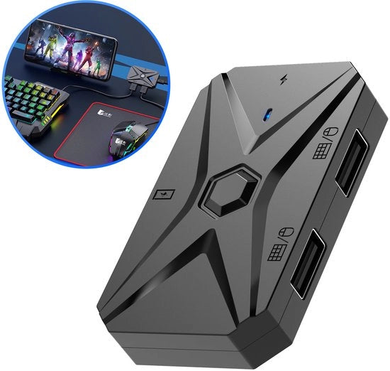 Adattatore per tastiera da gioco portatile e mouse