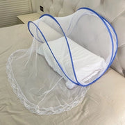 Mini tenda da campeggio pieghevole, capannone, materiali molto resistenti, tenda ultraleggera per letti, campeggio, viaggi, patio - blu