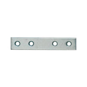 Lastrine di giunzione diritte - 80 x 15 mm. - zincato - 4 pz.