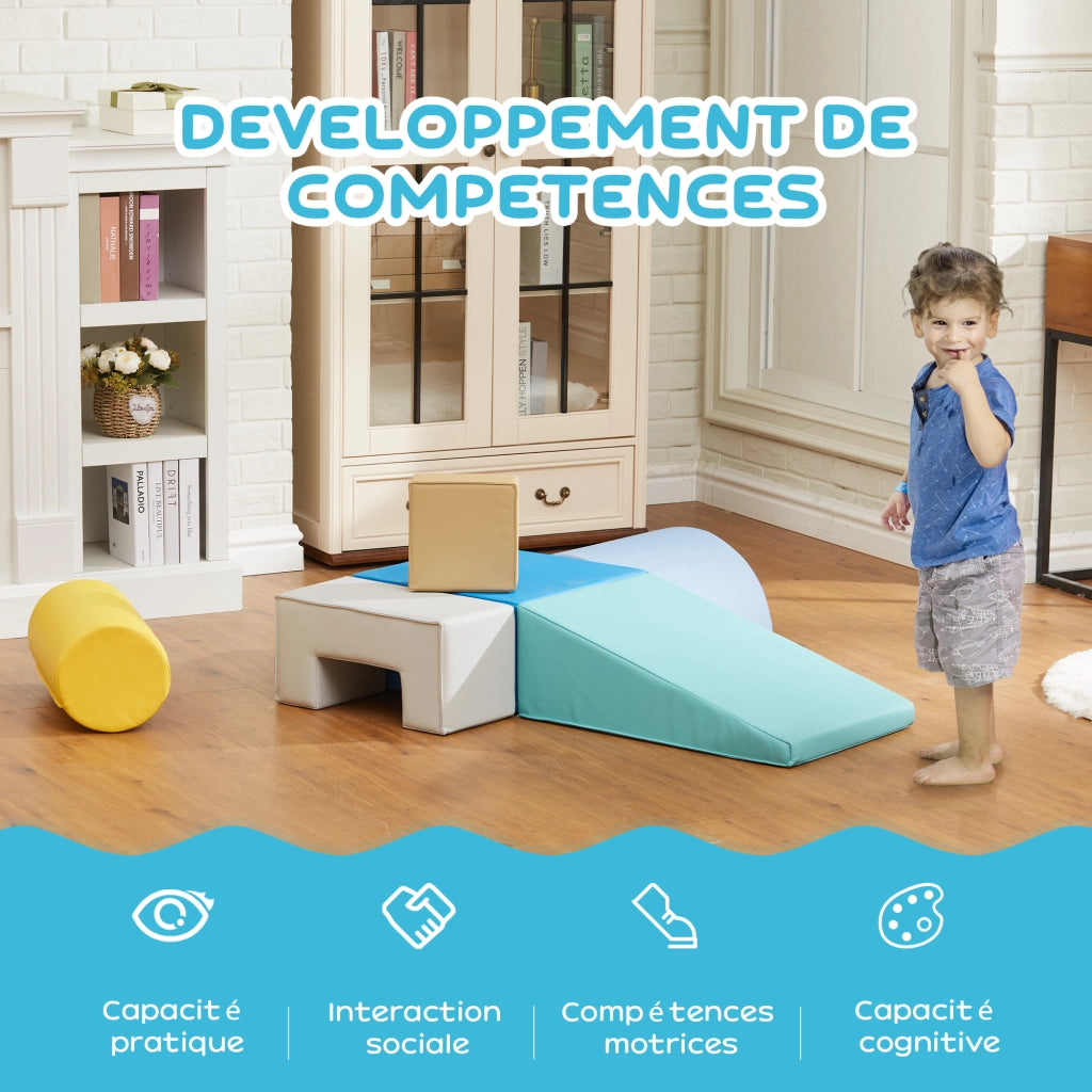 Blocchi di costruzione in schiuma XXL ¨C zephmum ¨C gioco educativo, modulo motricit¨¤