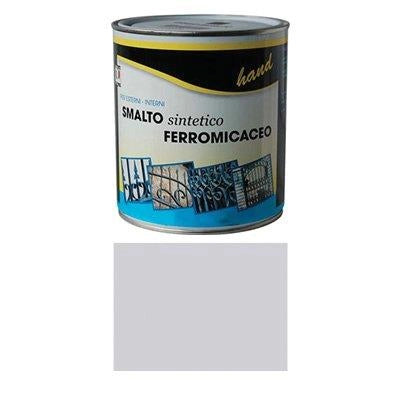 SMALTO FERROMICACEO A SOLVENTE HAND - GRIGIO CHIARO ML 750- 6 pezzi