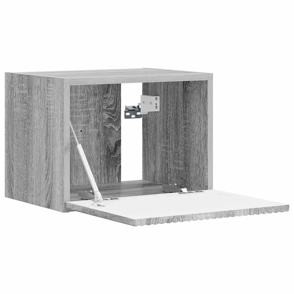 Mobile TV da parete 2 pcs Grigio Sonoma 39 x 31 x 29,5 cm