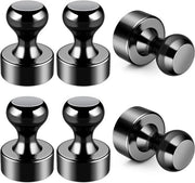Set di 6 magneti per whiteboard, magneti neodimio per frigorifero, magneti per cartelli, ideali per magneti ufficio, magneti per whiteboard, magneti per cartelle.