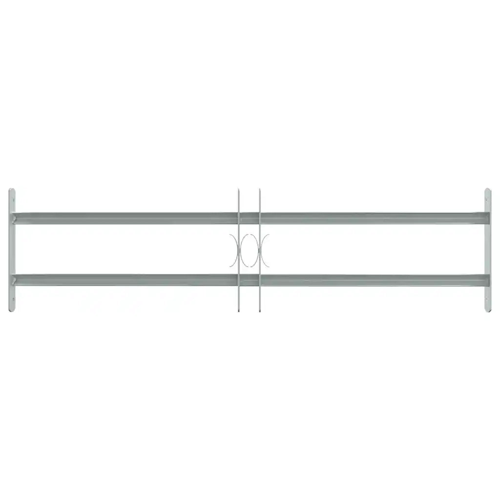Grate per Finestre Regolabili 2 Barre Trasversali 700-1050 mm cod mxl 57709