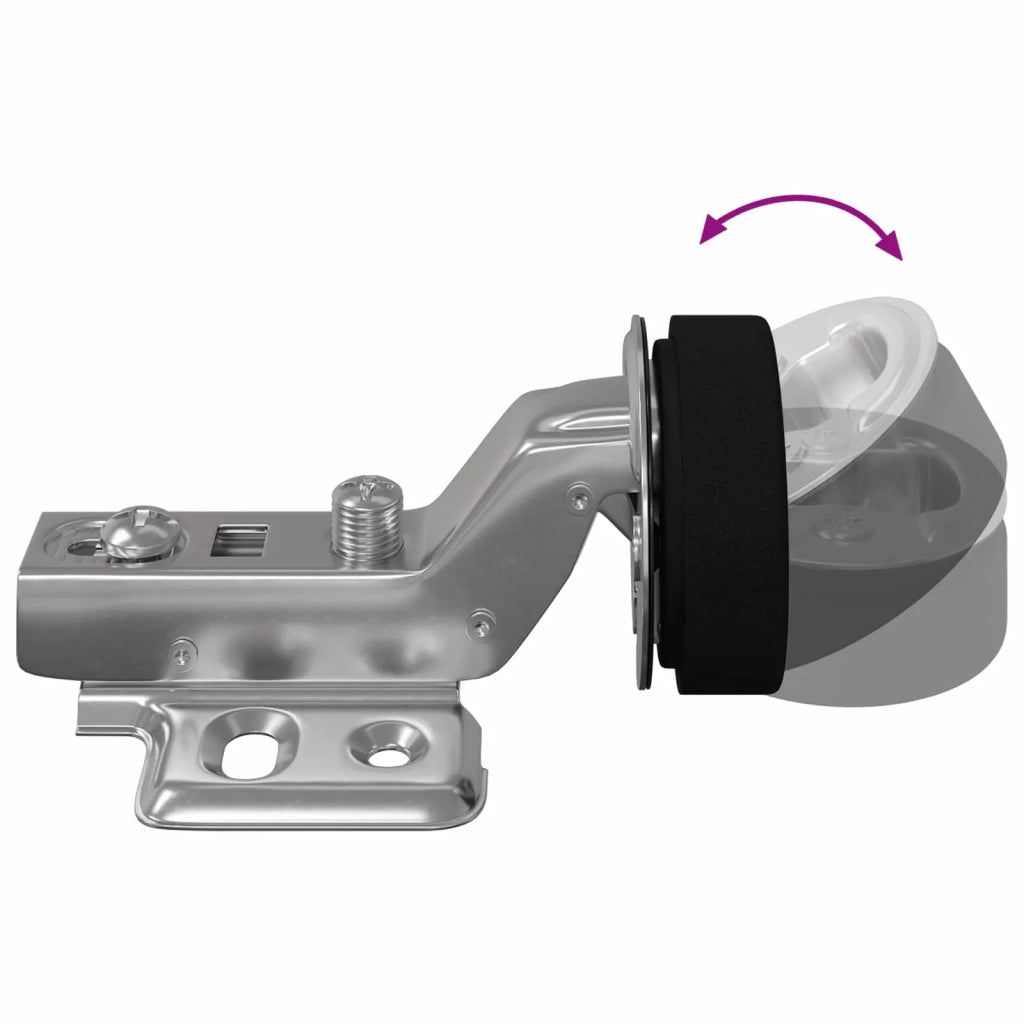 Cerniera 2 pz Argento 35 mm Ferro CFW1482220
