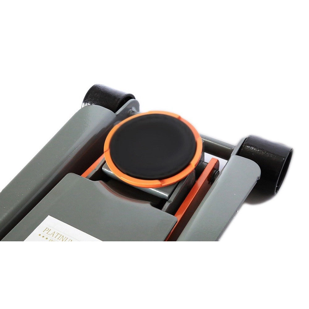 Trade Shop - Crick Cric 3 Tonnellate Sollevatore Idraulico Ribassato A Carrello Con Pedale -
