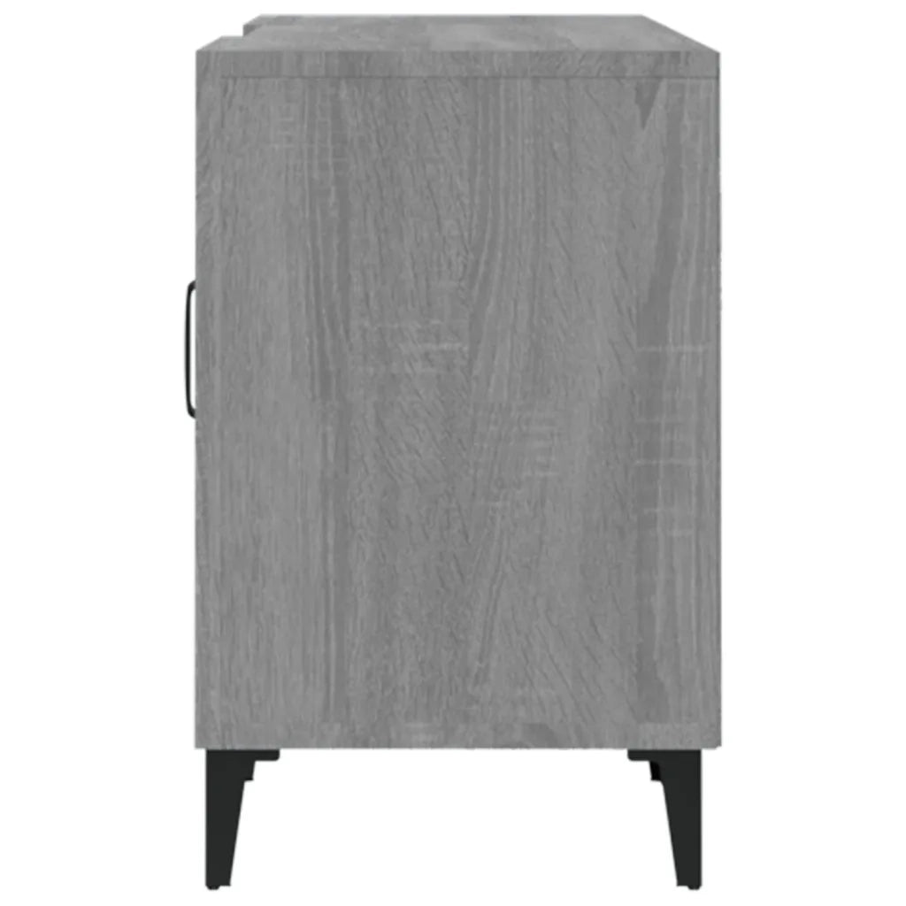Mobile Porta TV Grigio Sonoma 150x30x50 cm in Legno Multistrato 817505