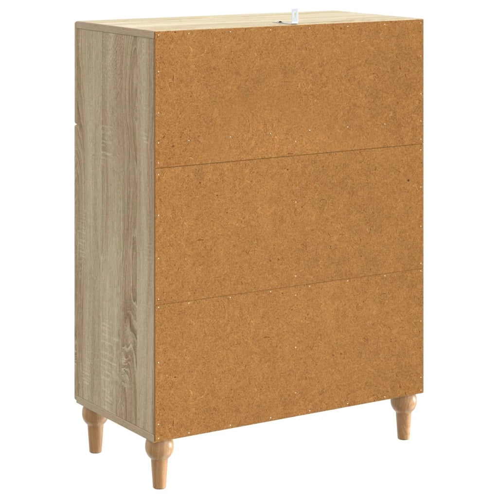 Credenza Rovere Sonoma 66 x 34,5 x 90 cm Legno ingegnerizzato