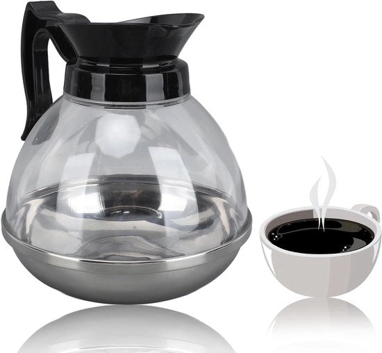 Caffettiera universale con maniglia comoda per la sostituzione del contenitore - Adatta per diverse caffettiere a vapore - Design duraturo
