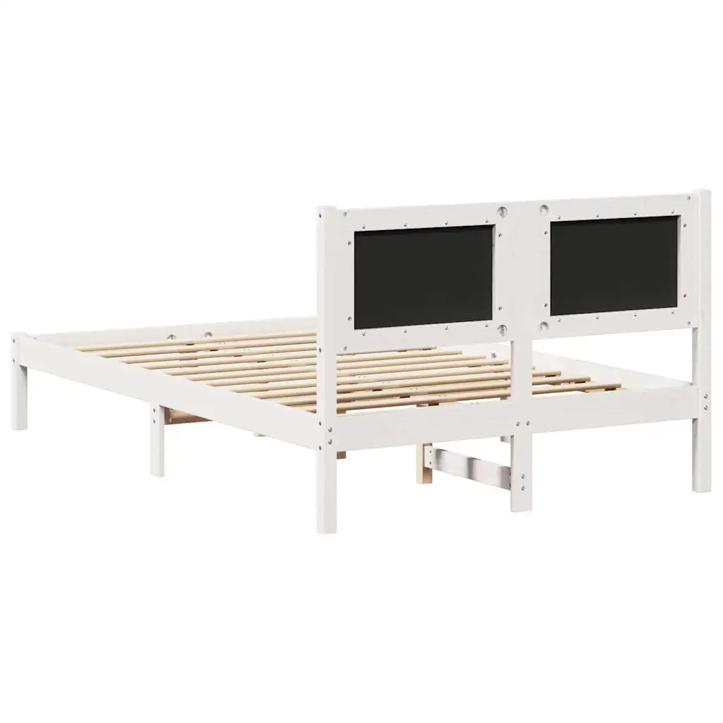 Struttura del letto Grigio chiaro 120 x 200 cm Pino massello 878123