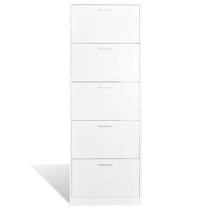 Scarpiera in legno con cassetti 15 paia 2002044