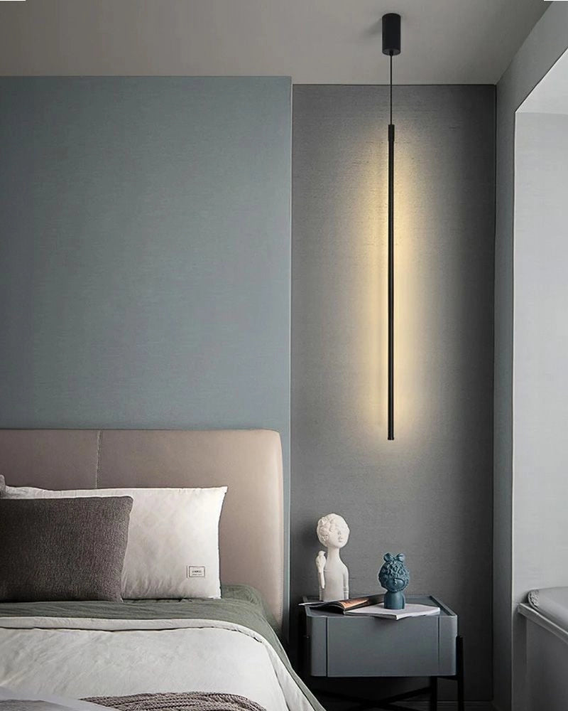 Lampada Da Soffitto Led App1413-c Black 100cm
