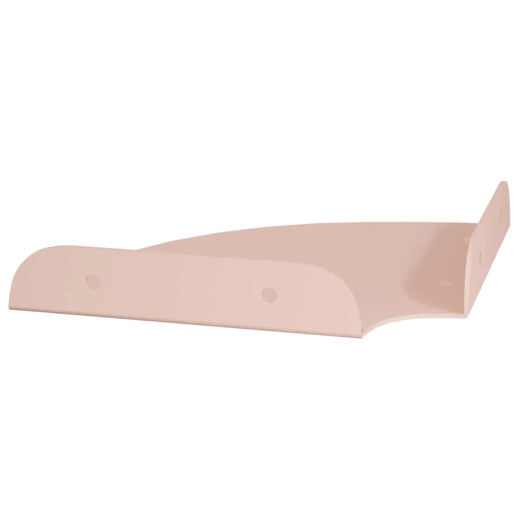 Mensola sospesa con lo scaffale 2 pcs Rosa 15 x 15 x 2 cm 8004076