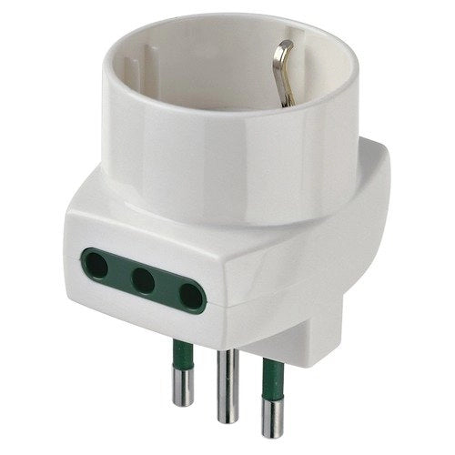 Adattatore mult. S11+2P11+P30 bianco