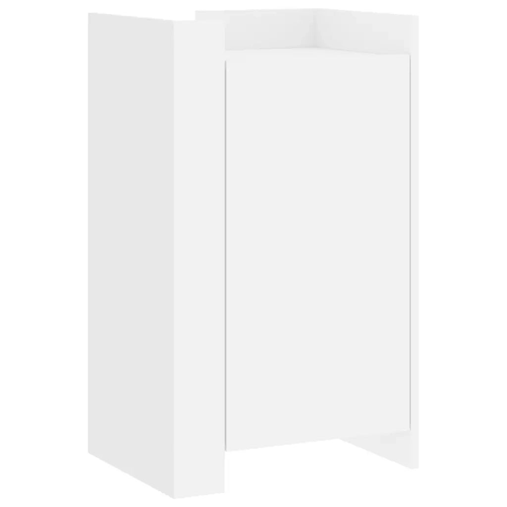 Credenza-Buffet-Armadio da cucina Bianca 45x35x75 cm in Legno Multistrato 523496