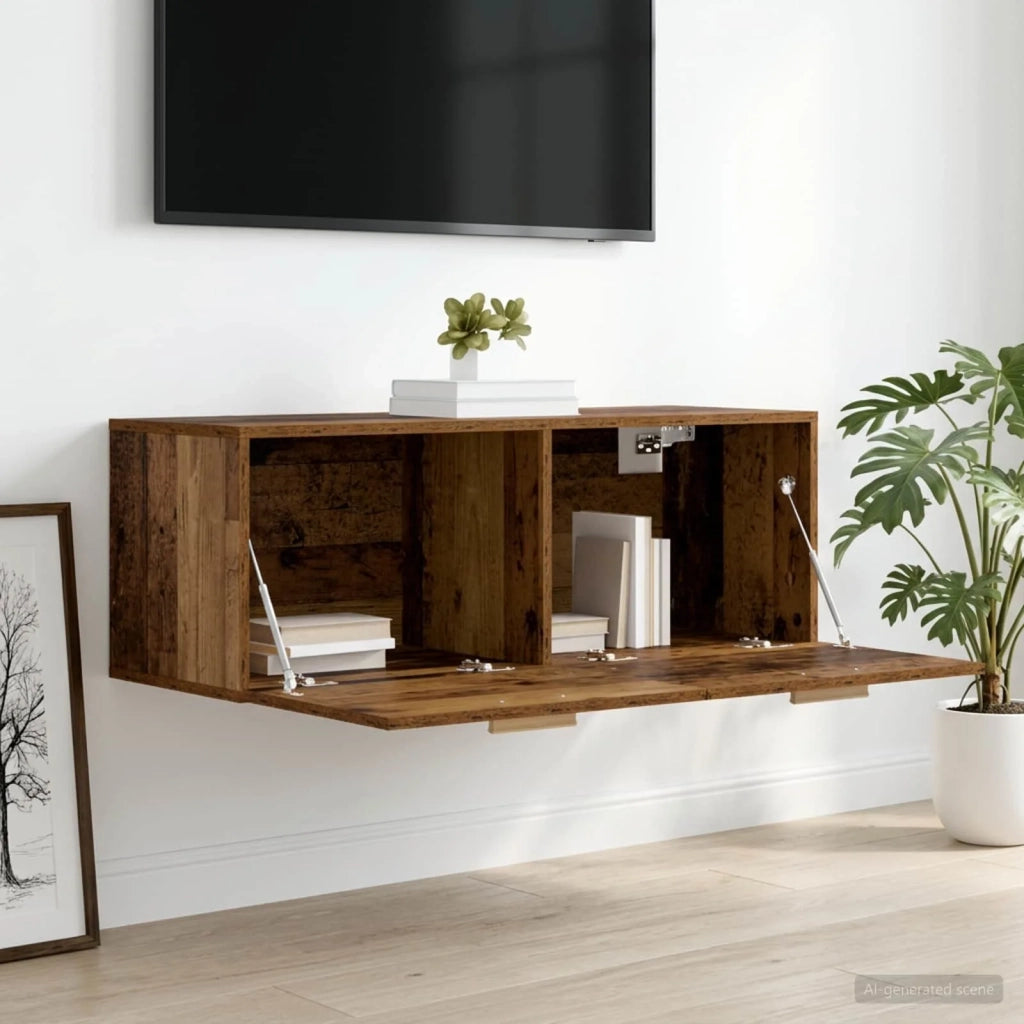Armadietto a muro Legno antico 100 x 36,5 x 35 cm 8009825