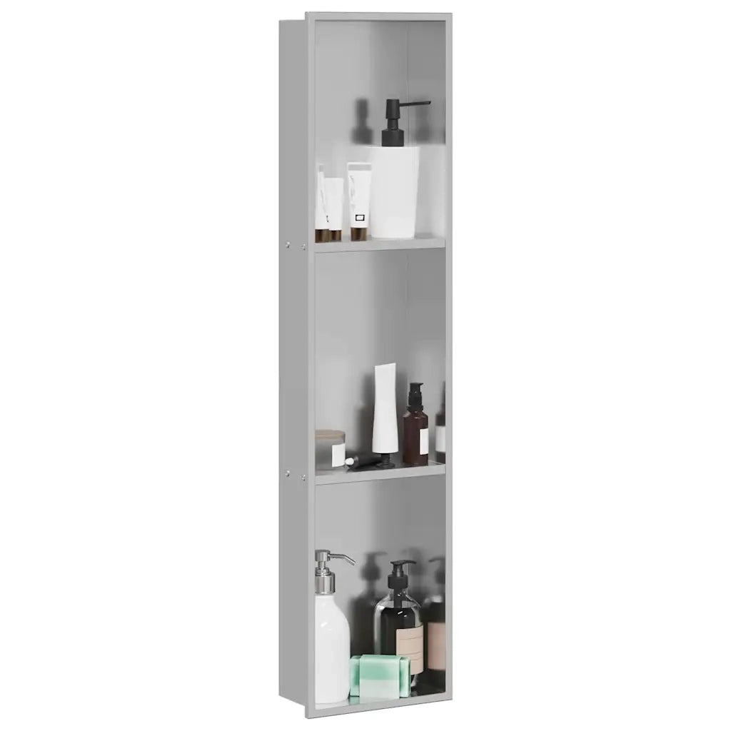 Nicchia per doccia Argento 90 x 20 x 9,5 cm CFW3340496