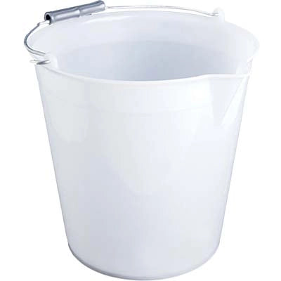 SECCHIO PESANTE + BECCO - PE LT 15 CM 31 H.CM 20- 6 pezzi