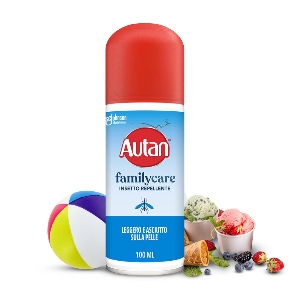 Repellente Autan Autan Family Care Spray Secco 100 ml