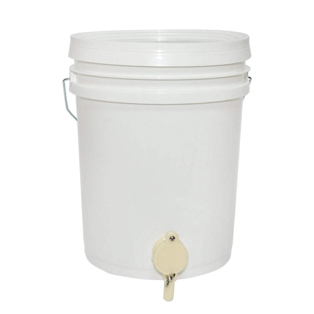 Maturatore per miele da 20 litri in plastica con rubinetto