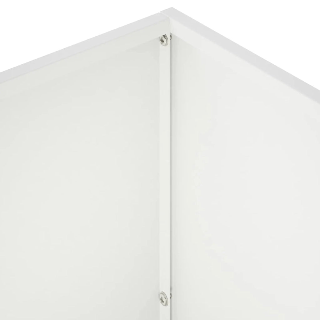 Vaso da giardino 2 pz Bianco 60 x 30 x 40 cm 8005557