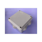Trade Shop - Scatola Stagna Di Derivazione Passacavi Coperchio Con Viti 100x100x50mm Ip55 -