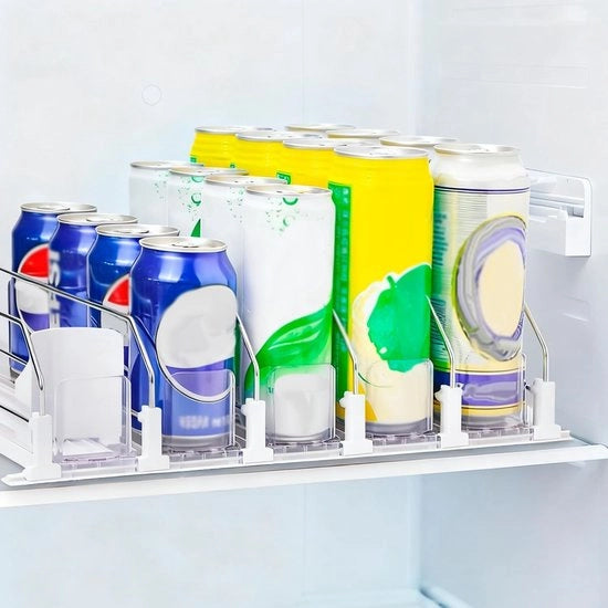 Organizzatore per Bicchieri Versatile - 6 Righi - ABS Bianco