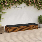 Cuscini per Sedia in 4 Pezzi SOEST 4 pz 100% Poliestere 944656