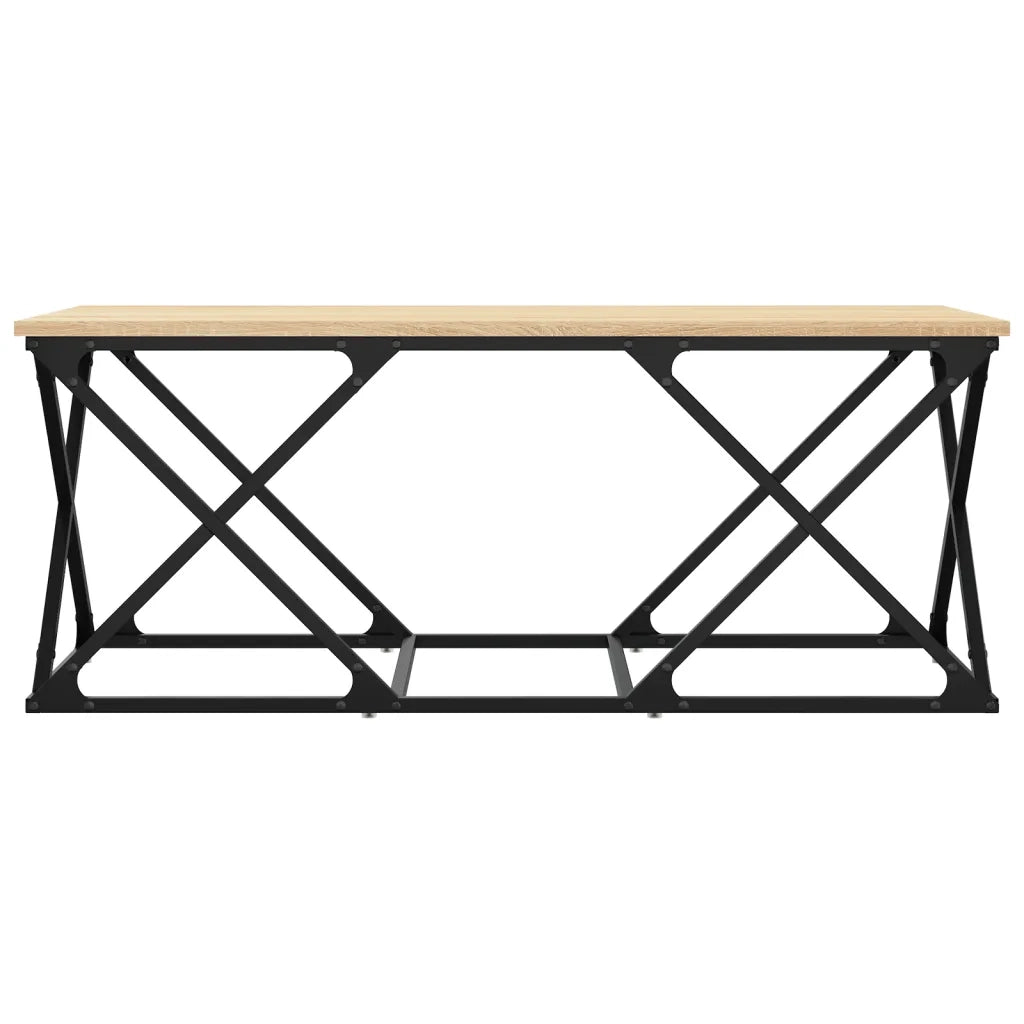 Tavolino da Salotto Rovere Sonoma 100x49x40cm Legno Multistrato 835360