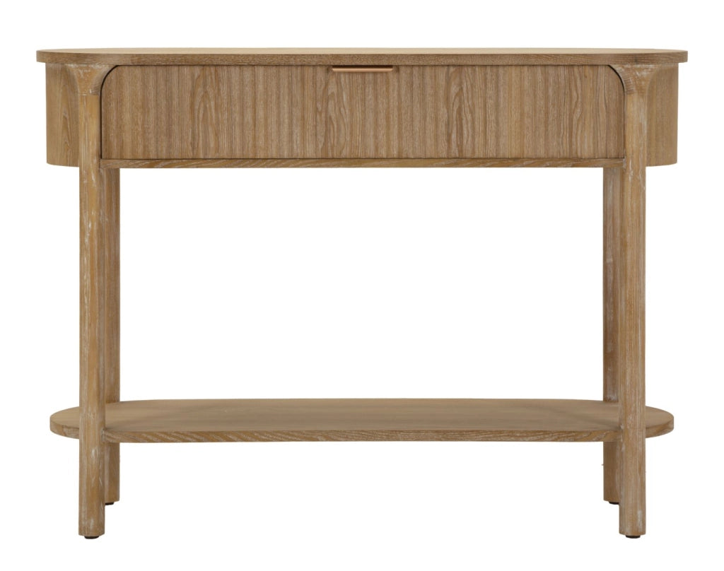 Console Goteborg 110x40x80 cm in Abete e MDF e Ferro