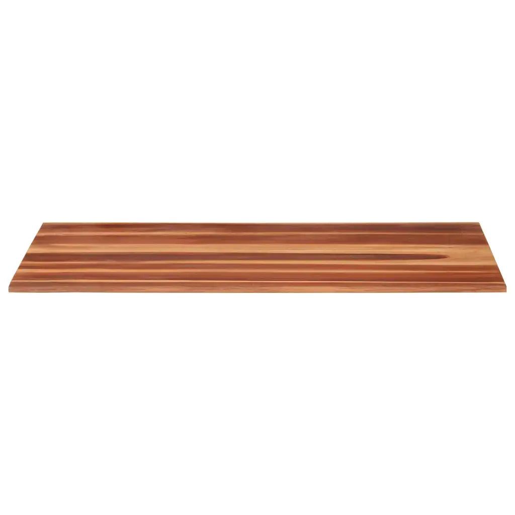 Piano Tavolo in Legno Massello di Acacia 15-16 mm 60x100 cm