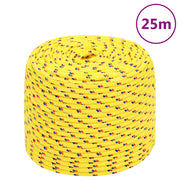 Corda Nautica Gialla 10 mm 25 m in Polipropilene