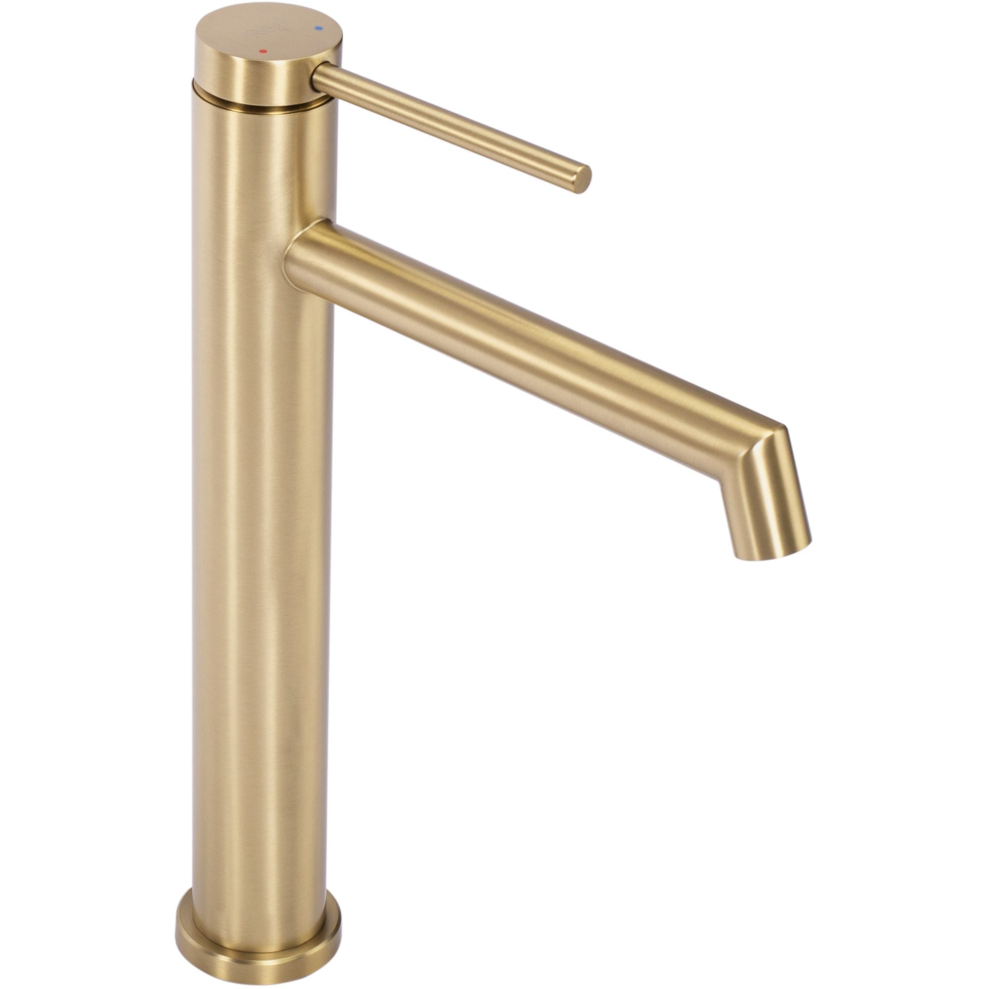 Rubinetto Da Lavabo Rea Foss Gold Brush High