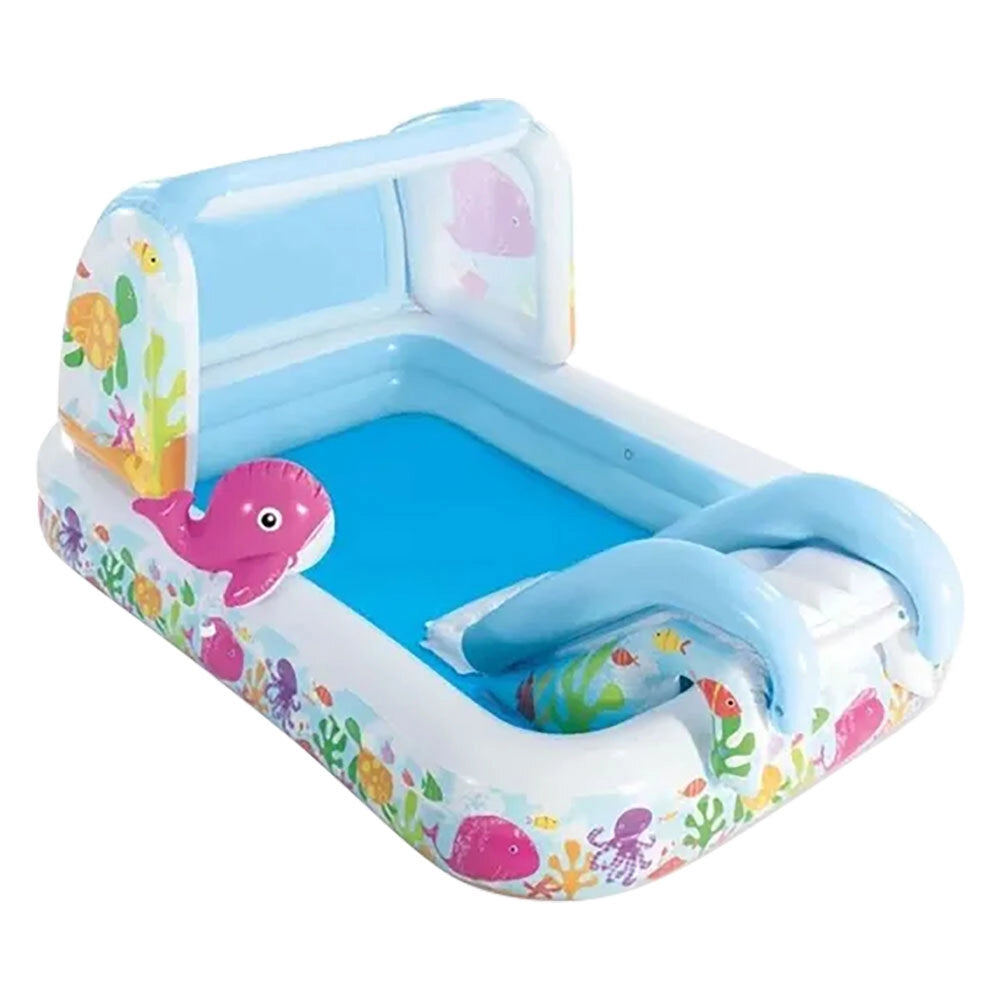 PISCINA GONFIABILE BALENA ROSA ART.57447