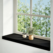 Davanzali 2 pz Marrone Scuro 90x25x2 cm Legno Massello Rovere CFW1614198